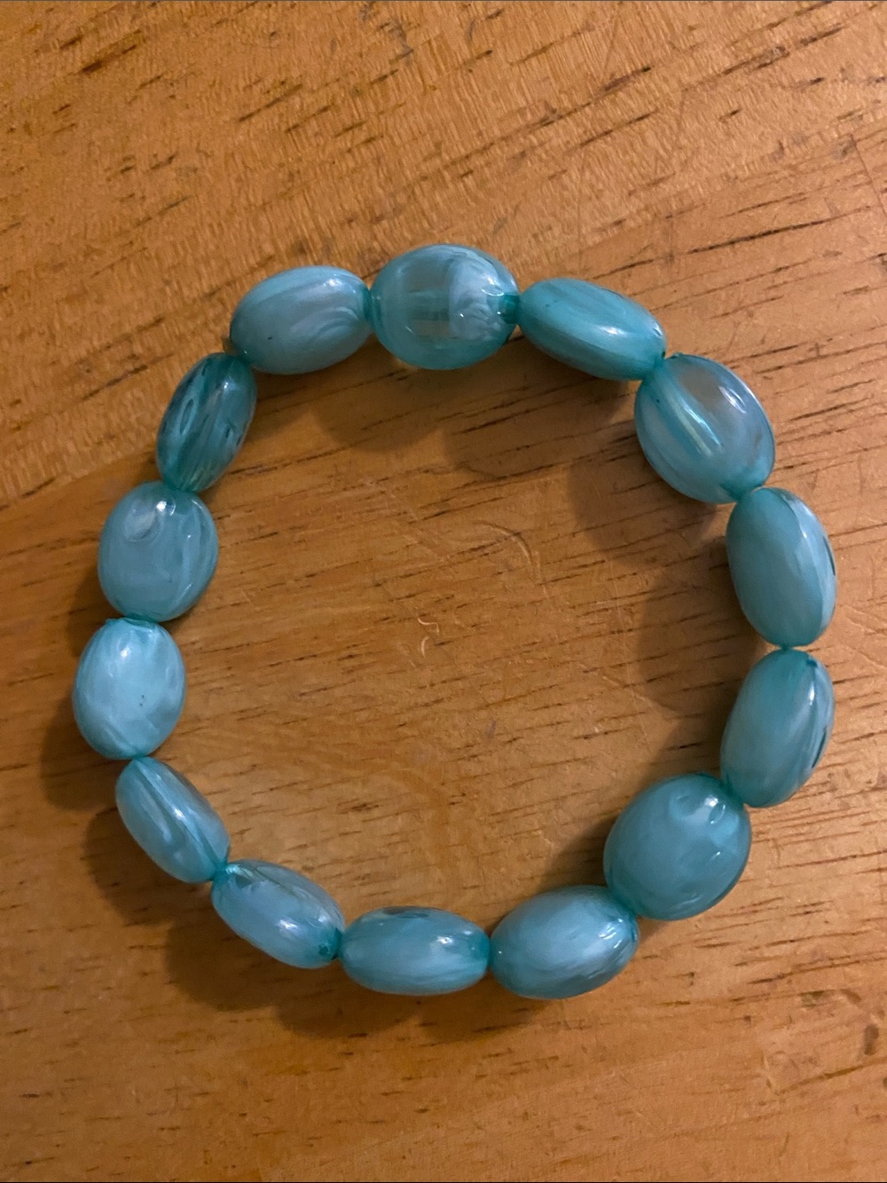 V! Blue tone bracelet pre-owned condition